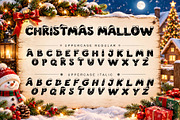 Christmas Mallow, a Blackletter Font by Yoga Letter (Thumbnail 6 of 9)