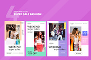 Instagram Template Super Sale, a Social Media Template by thirtyfish (Thumbnail 3 of 3)