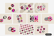 Enamel Pin Button Mockup Set, a Merchandise Mockup by Mego-studio (Thumbnail 2 of 7)