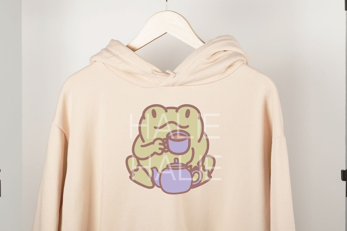 Cute Frogs & Toads Procreate Stamps, a Brush Add-On by HalieKStudio (Photo 4 of 8)
