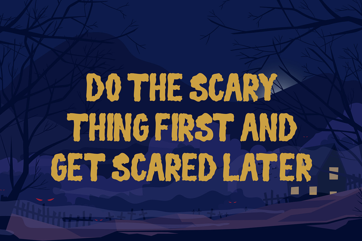 Spooky Hallowen, a Font by Authentic Studio (Photo 7 of 9)