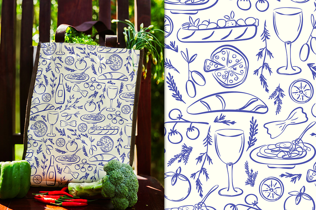 Italy pattern, a Pattern Graphic by Groovy Arts (Photo 2 of 5)