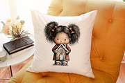 Christmas Kids Watercolor Clipart, an Illustration by Sublimation Artist (Thumbnail 6 of 6)