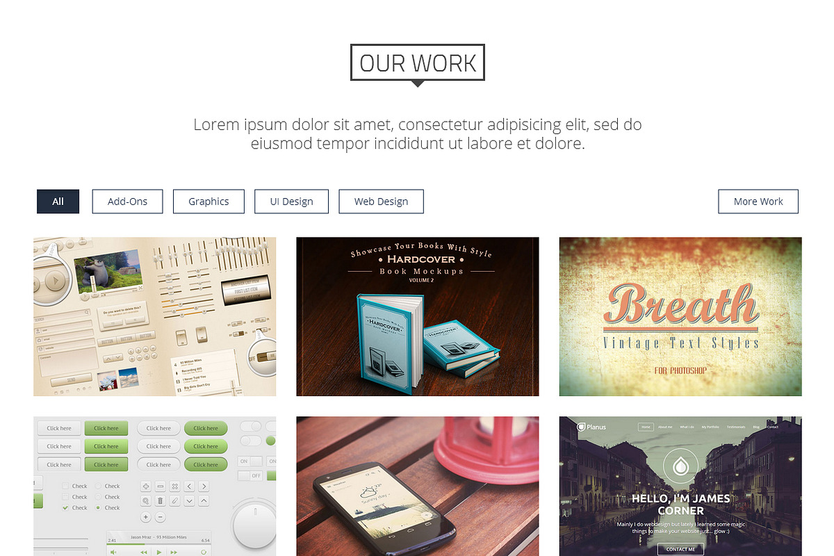 CraftoWP - One-Page WordPress Theme, a WordPress Template by Picseel (Photo 3 of 5)