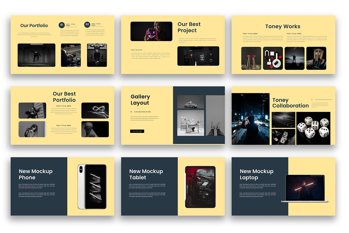 Toney–Business Keynote Template, a Presentation Template by kreatifreya (Photo 4 of 5)