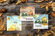 Watercolor Autumn Harvest, an Object Graphic by Ana-Sakuta (Thumbnail 7 of 17)