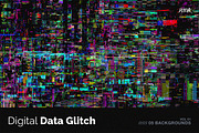 Digital Data Glitch V01, a Background Graphic by dvtchk (Thumbnail 4 of 6)