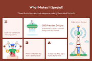 300 Innovation and Tech Illustration, a Technology Illustration by Creative Stall (Thumbnail 2 of 14)