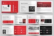 HR Employee Handbook Template, a Brochure Template by MightyDesign (Thumbnail 1 of 9)