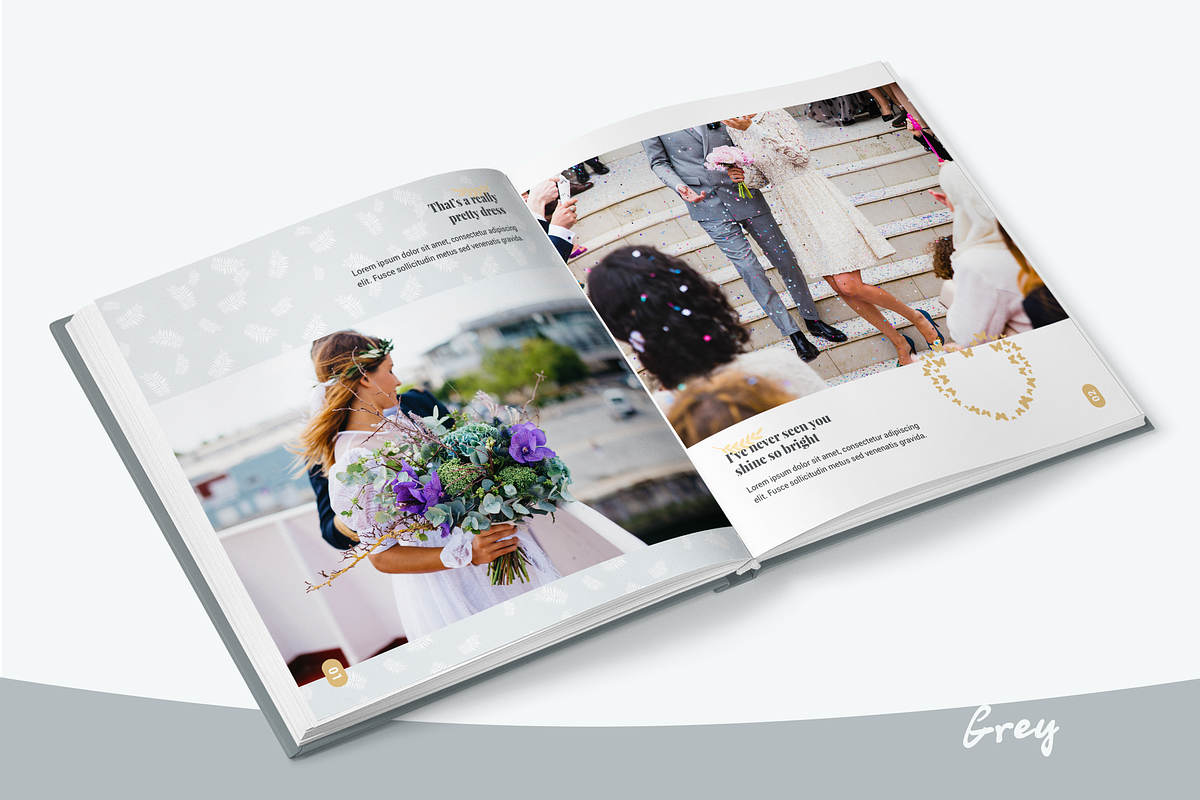 Photo Album Template - Grey, a Brochure Template by ArealPro (Photo 22 of 29)