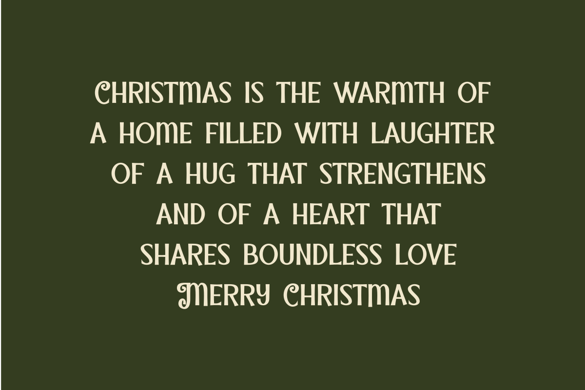 Christmas Holiday - Quirky Mix Font, a Sans Serif Font by SaktiAvellin (Photo 7 of 8)