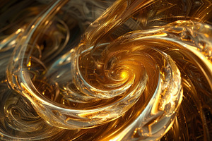 Intricate spiral pattern created wit, a Photo by Iftikhar Alam