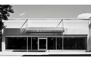 elegant silver banner ai generated, a Business Photo by pikepicture