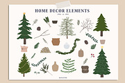 Christmas Winter Decoration, a Decorative Illustration by Hanazumi (Thumbnail 2 of 14)