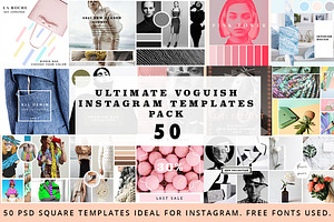 50 Voguish Instagram Pack