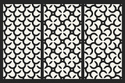 Vector seamless monochrome patterns, a Pattern Graphic by ExpressShop (Thumbnail 7 of 10)