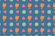 Spring herbarium, a Pattern Graphic by Kotozoid (Thumbnail 4 of 7)
