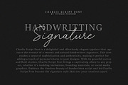 Charlie Script Font, a Script Font by Typebae (Thumbnail 2 of 10)