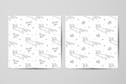 Cats, 9 seamless patterns!, a Pattern Graphic by redcollegiya design (Thumbnail 6 of 7)