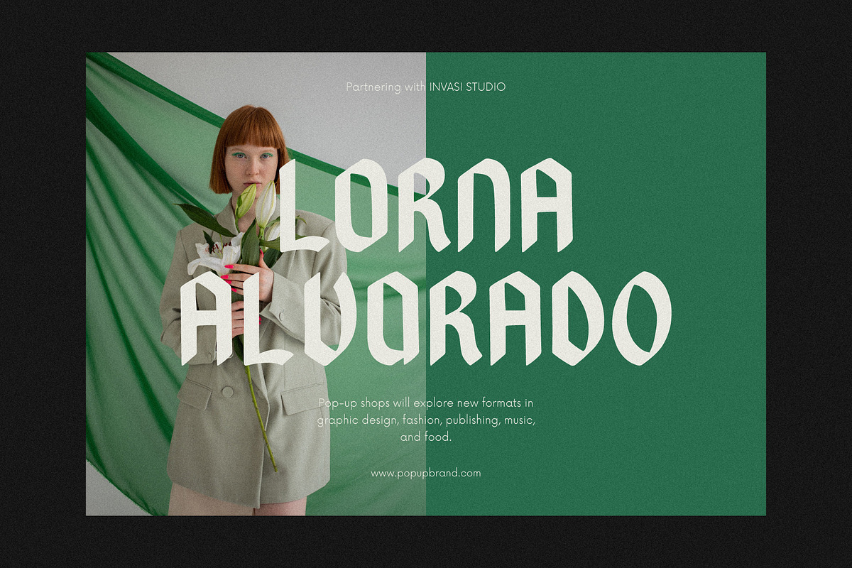 Overgreed - Rounded Blackletter, a Blackletter Font by Invasi Studio (Photo 4 of 10)