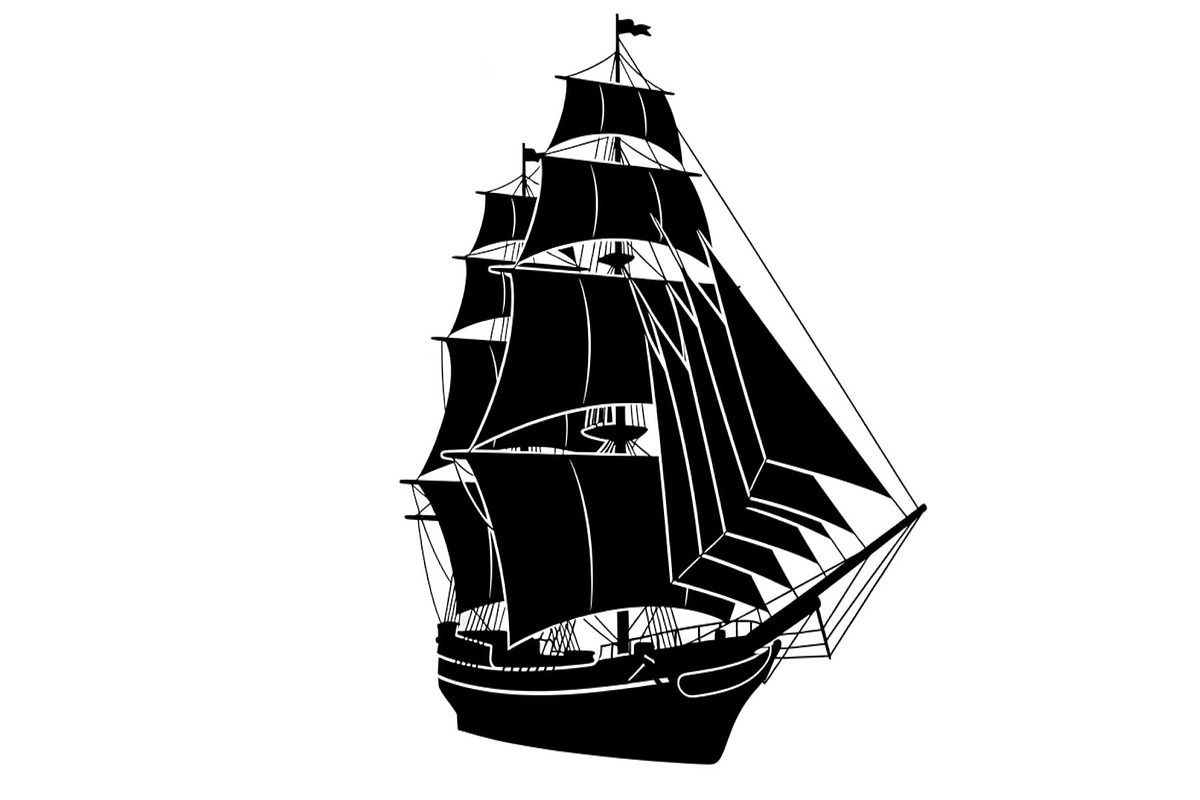 Vintage Sailing Ship SVG Bundle, an Illustration by Designs_River (Photo 9 of 31)