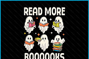 Halloween Ghost Librarian Teacher, a Graphic by Creativeusart (Thumbnail 2 of 4)