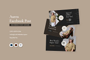 Aurea - Facebook Post, a Social Media Template by Fannan Studio (Thumbnail 1 of 3)