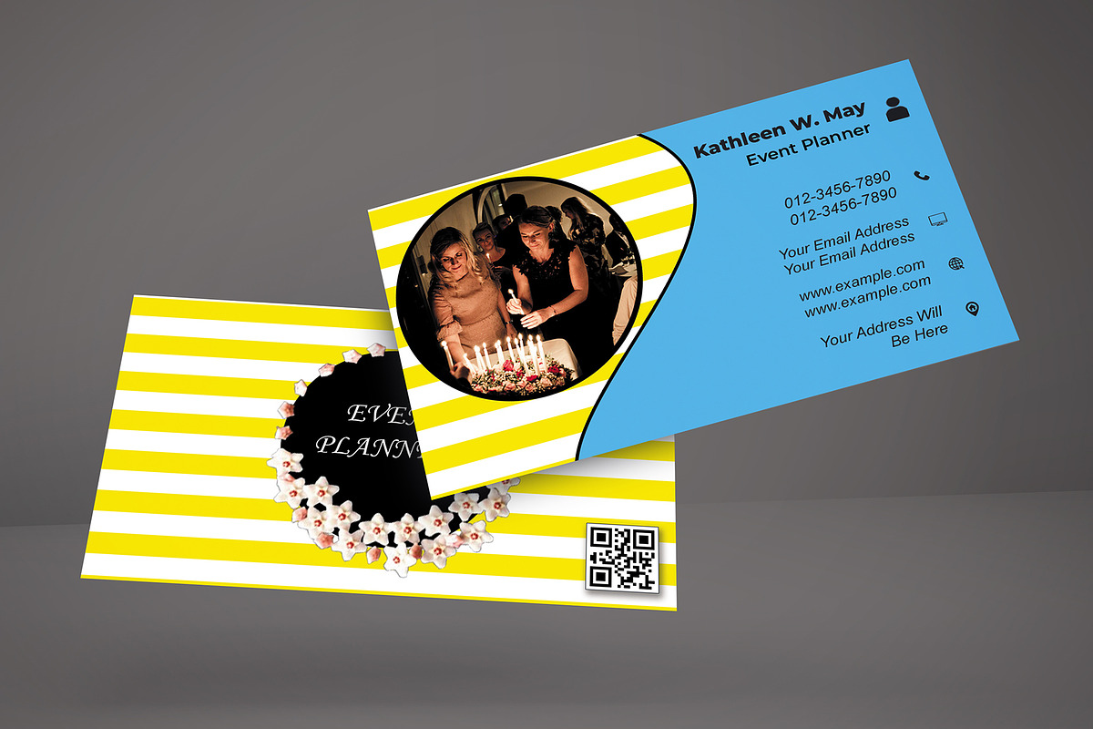 Event Planner Business Card preview 5