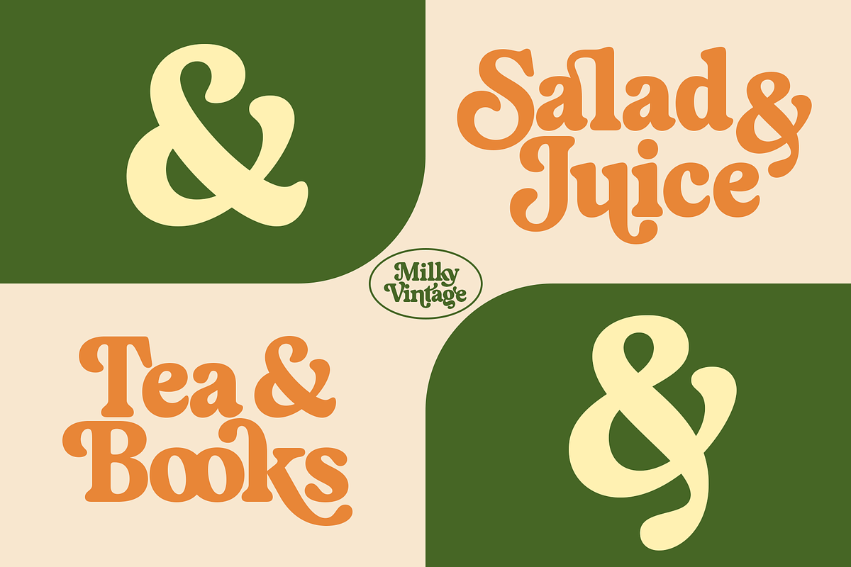 Milky Vintage, a Serif Font by Sign Studio (Photo 10 of 15)