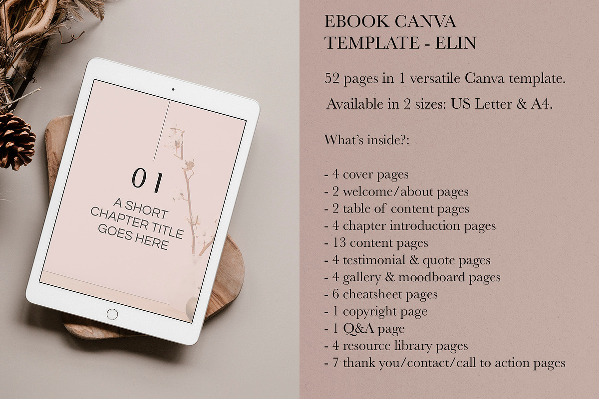 eBook Creator Canva Template | ELIN, a Magazine Template by Studio Next (Photo 2 of 15)