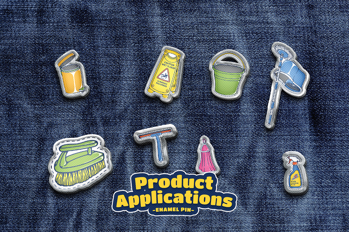 Cleaning Clipart Illustration, an Object Illustration by Decoconio Design (Photo 5 of 6)