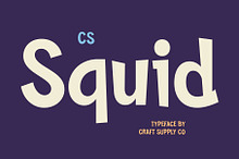 CS Squid – Cute Font