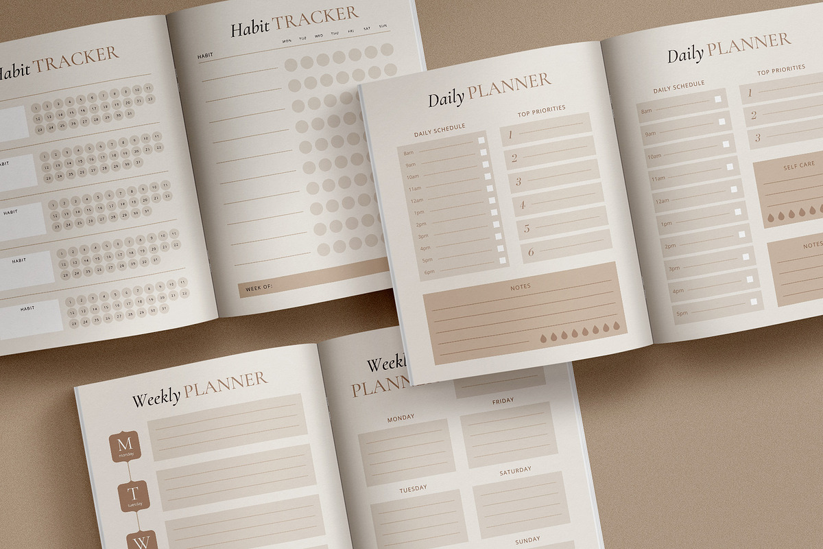Ebook+Workbook Template Bundle CANVA, a Magazine Template by Studio Loire (Photo 15 of 40)