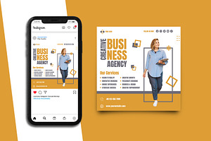 Creative Business Instagram Template, a Social Media Template by Artnivora.Std