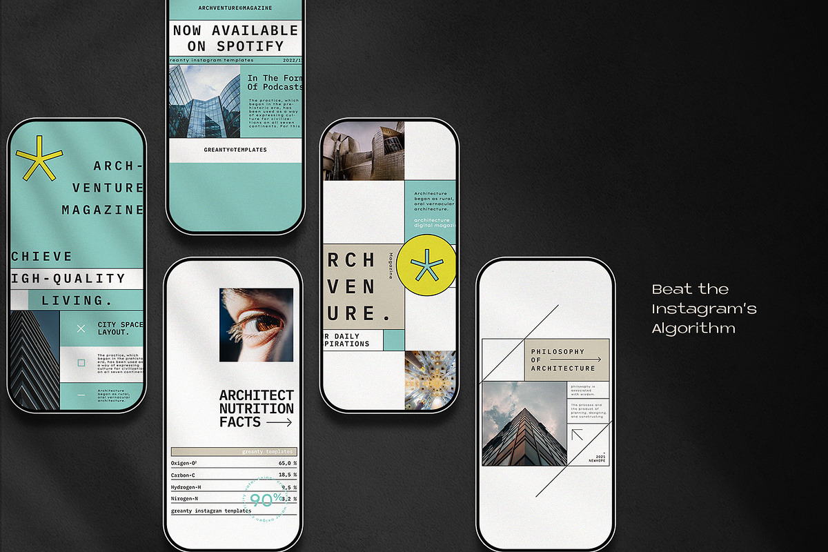Squarise - Swiss Style Instagram, a Social Media Template by Masanis (Photo 7 of 8)