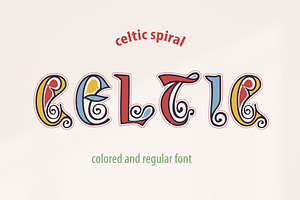 CelticSpiral Font