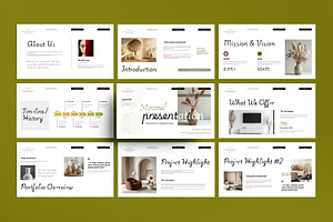 Clean Minimal Presentation Template, a Presentation Template by MightyDesign