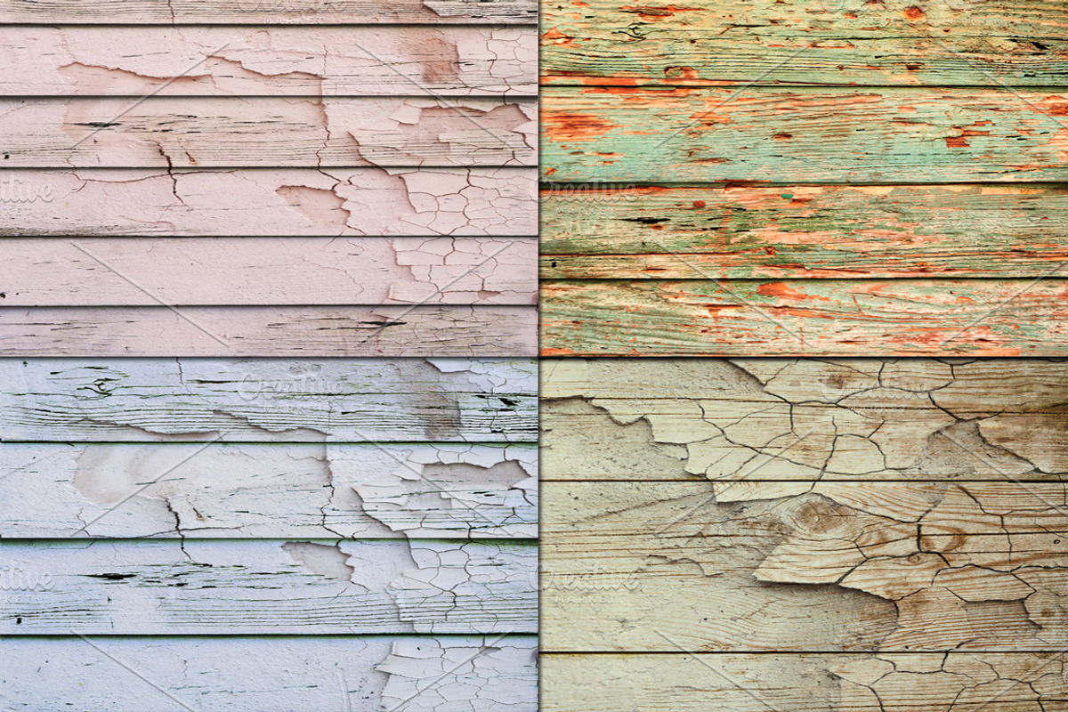 WHITE DISTRESSED WOOD TEXTURE preview 3