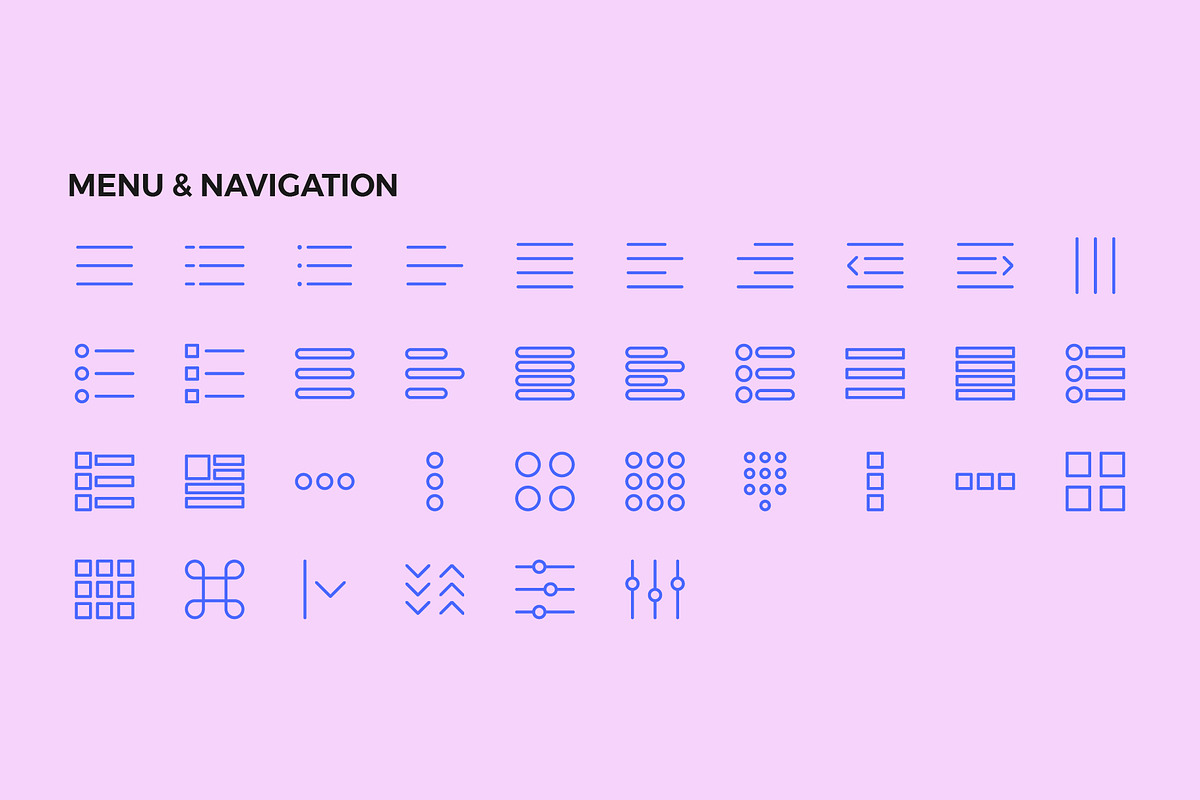 User Interface Line Icons, an Outline Icon by Abstracto-Create (Photo 7 of 9)