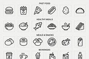 Vector Bundles Kitchen Outline Icons, an Outline Icon by adenpinkstore (Thumbnail 5 of 10)