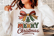 Merry Christmas Bow PNG, Christmas, an Illustration by Libby Wishes (Thumbnail 4 of 6)