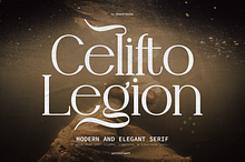 Celifto Legion | Modern Serif