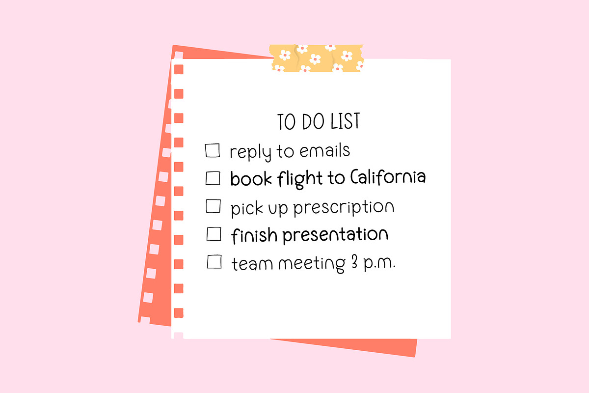 Spring Garden Cute Planner Font, a Handwritten Font by Kaya Fonts (Photo 2 of 18)