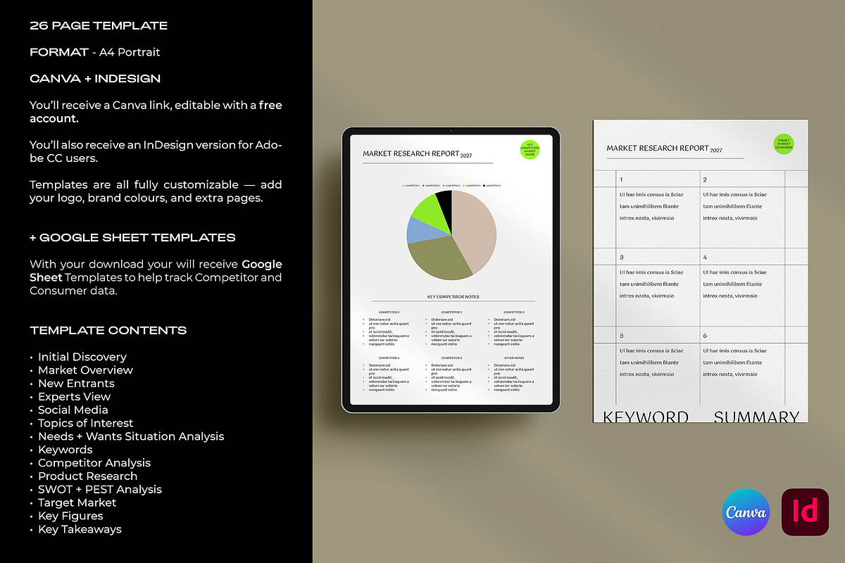 Fashion Market Research Template preview 5