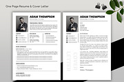 ATS Resume CV Word & Google Docs 26, a Resume Template by MrCam Template Resume|CV (Thumbnail 2 of 9)