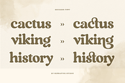 Regards - Modern Retro Serif, a Serif Font by Sensatype (Thumbnail 8 of 23)