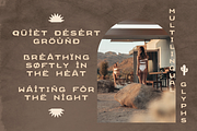 Messsa | Tex / Mex font & icons, a Sans Serif Font by Drawwwn (Thumbnail 4 of 10)