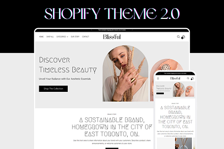 Aesthetic Shopify Theme | Boho Theme