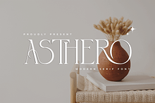 Asthero – A Modern Serif Font