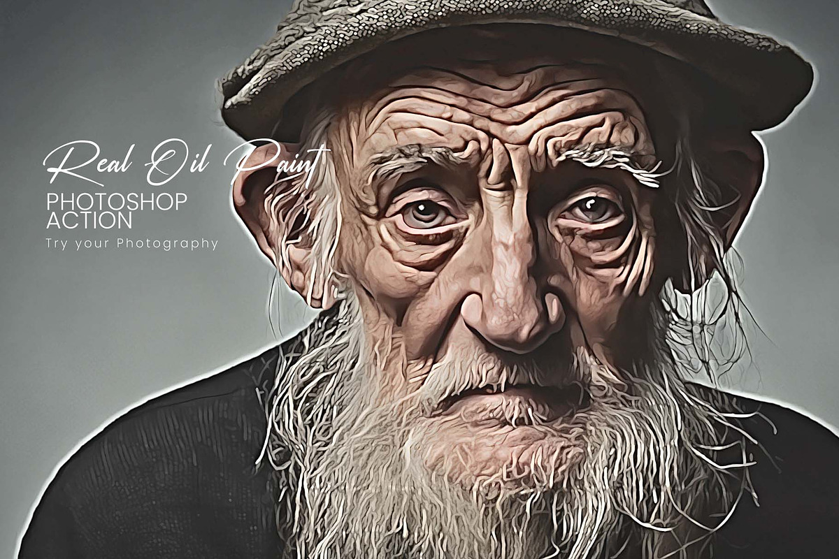 Real Oil Paint Photo Action, an Action Add-On by MRI STUDIO (Photo 1 of 9)